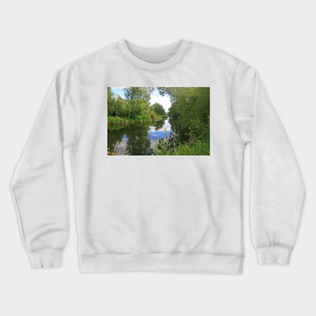 Stour Valley Way: Canford Magna, July 2020 Crewneck Sweatshirt by RedHillDigital